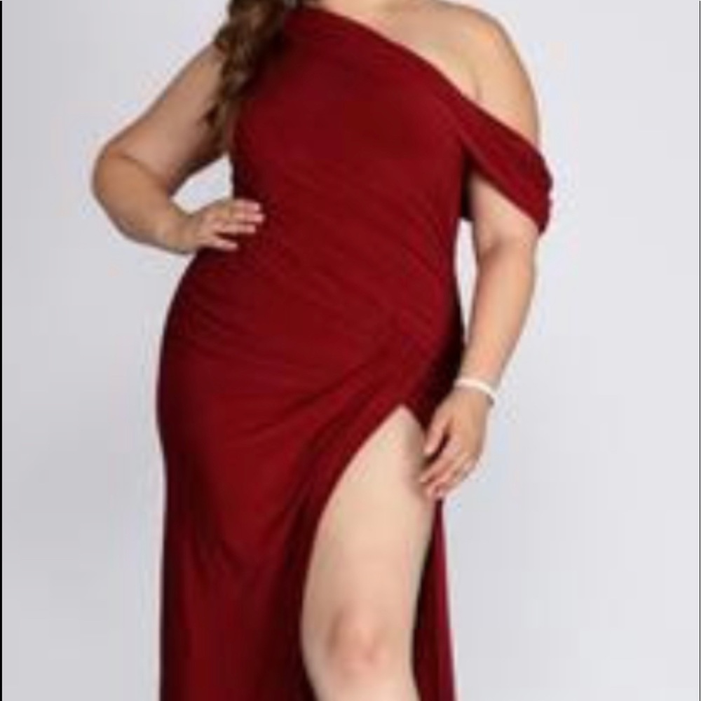 Evening Gown with split